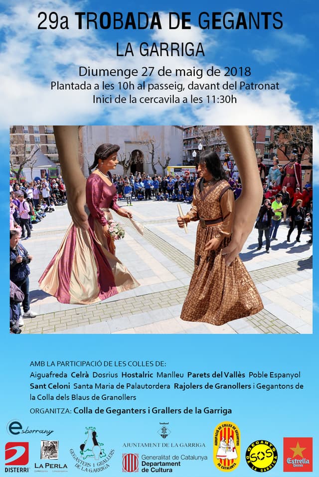 Cartell de la trobada de 2018