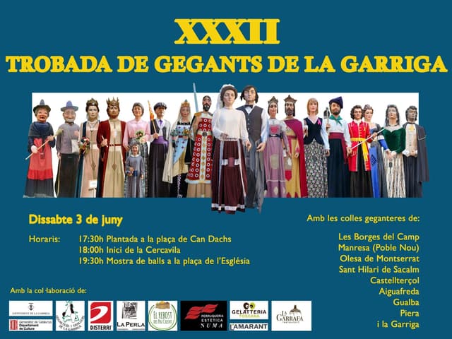 Cartell de la trobada de 2023