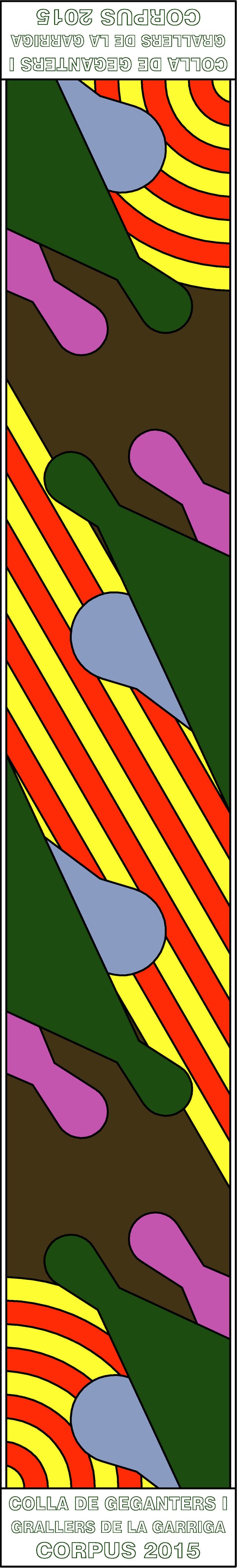 Disseny de la catifa de Corpus de 2015