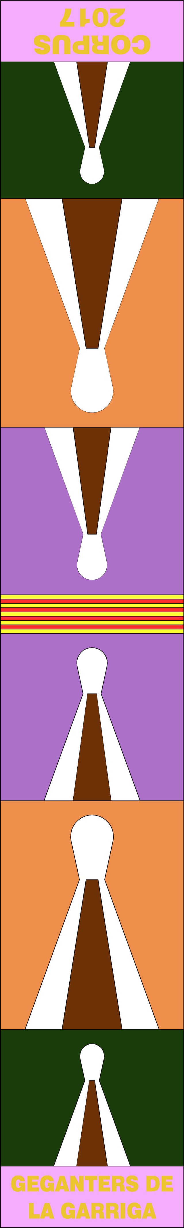 Disseny de la catifa de Corpus de 2017