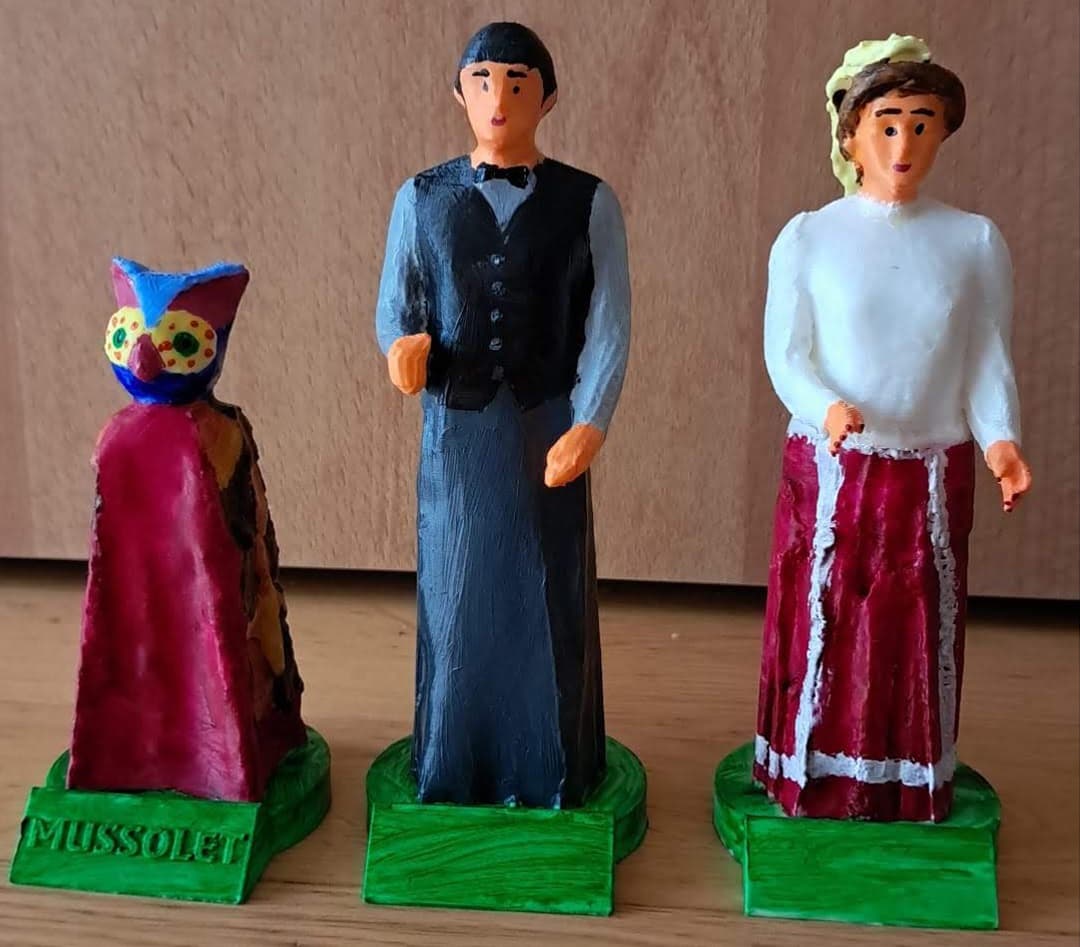 Les figures pintades pel Quim