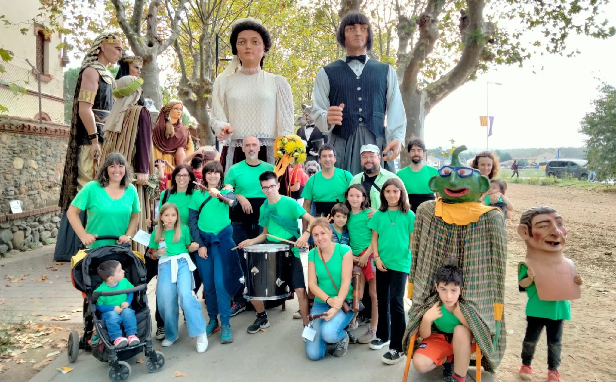 La colla gegantera de la Garriga
