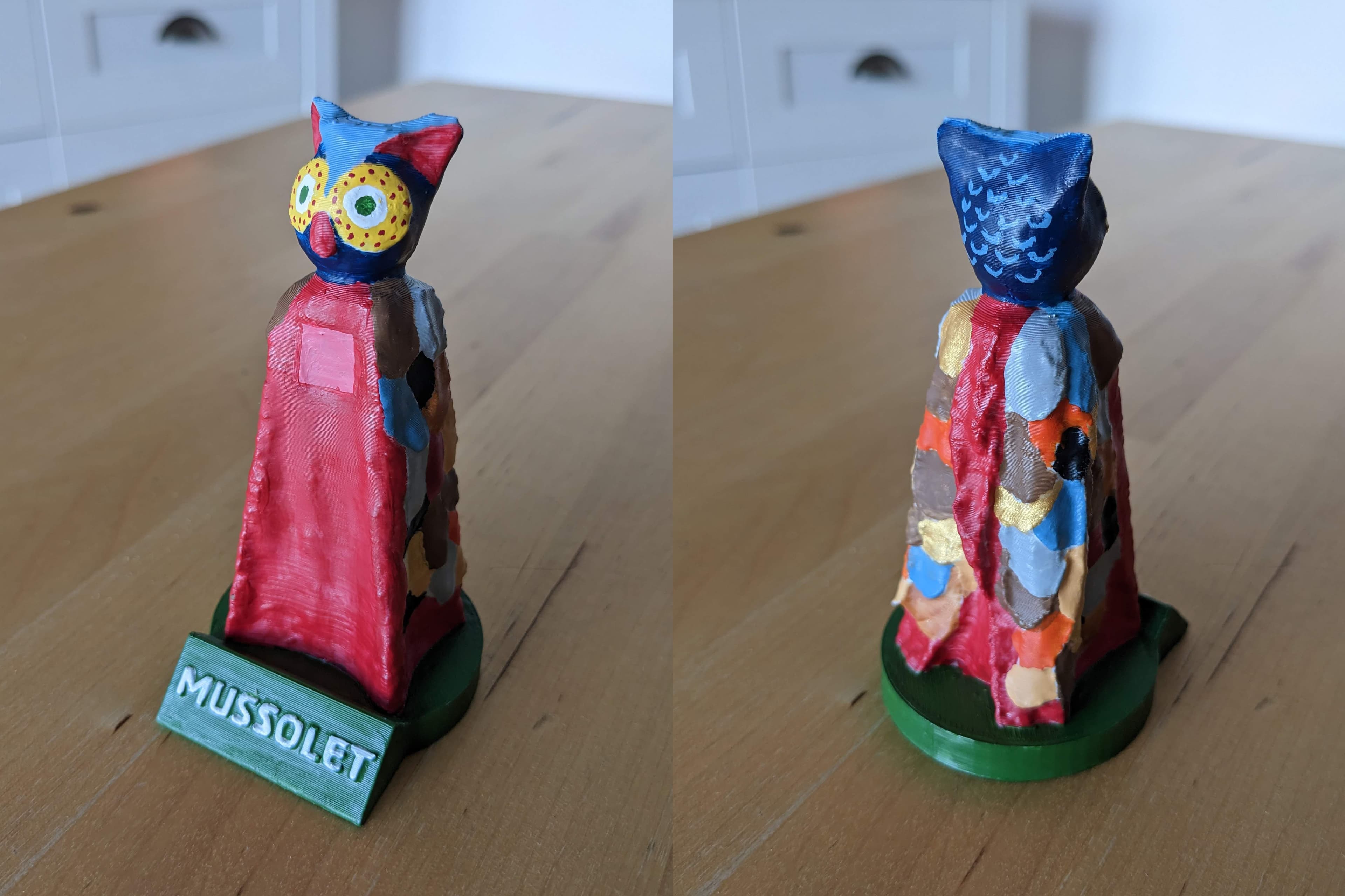 El Mussolet pintat pel Ricard