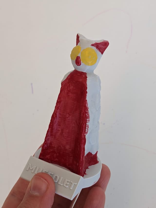 Procés de pintat del Mussolet
