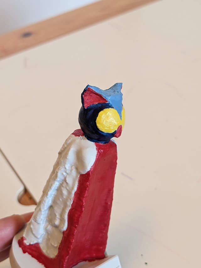 Procés de pintat del Mussolet